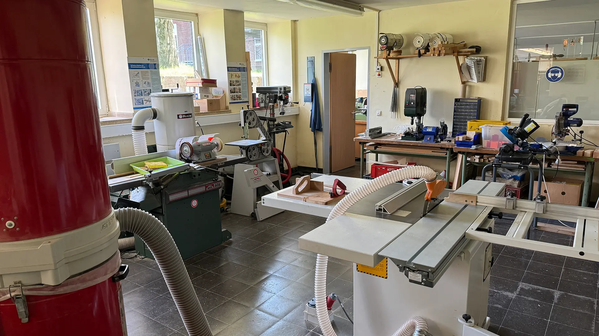 Technikraum der GHS Erkelenz